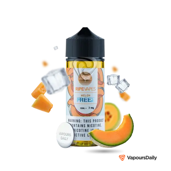 خرید جویس رایپ ویپز طالبی ملون یخ RIPE VAPES MELON FREEZ 120ML