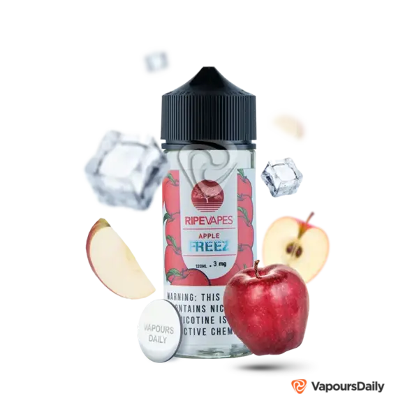 خرید جویس رایپ ویپز سیب یخ RIPE VAPES APPLE FREEZ 120ML