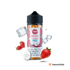 خرید جویس رایپ ویپز توت فرنگی یخ RIPE VAPES STRAWBERRY FREEZ 120ML