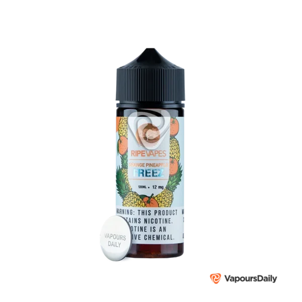 خرید جویس رایپ ویپز آناناس پرتقال یخ RIPE VAPES ORANGE PINEAPPLE FREEZ 120ML