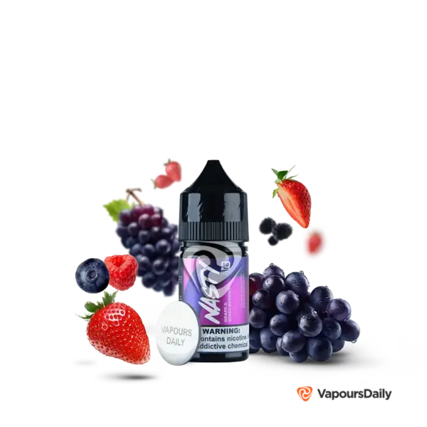 خرید سالت نستی انگور بلوبری تمشک NASTY PODMATE GRAPE MIX BERRIES