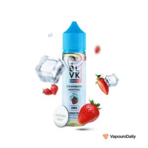 خرید جویس بی ال وی کی توت فرنگی یخ BLVK STRAWBERRY MENTHOL