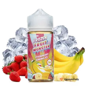 خرید جویس مانستر موز توت فرنگی یخ FRZ FRUIT MONSTER STRAWBERRY BANANA