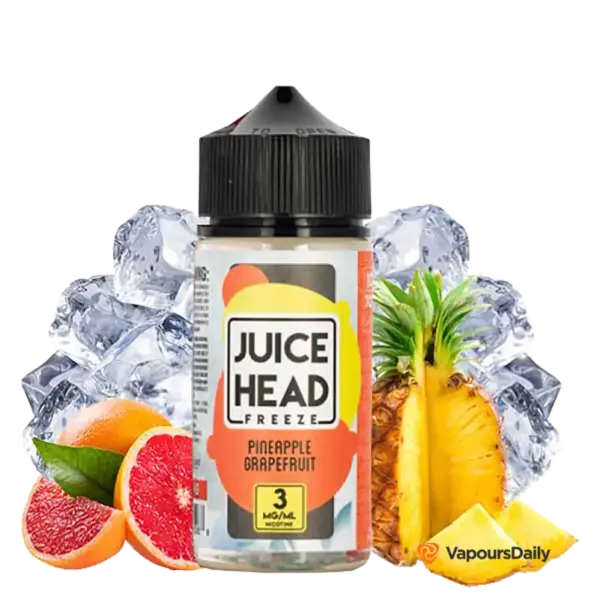 خرید جویس آناناس گریپ فروت یخ JUICE HEAD FREEZE PINEAPPLE GRAPEFRUIT