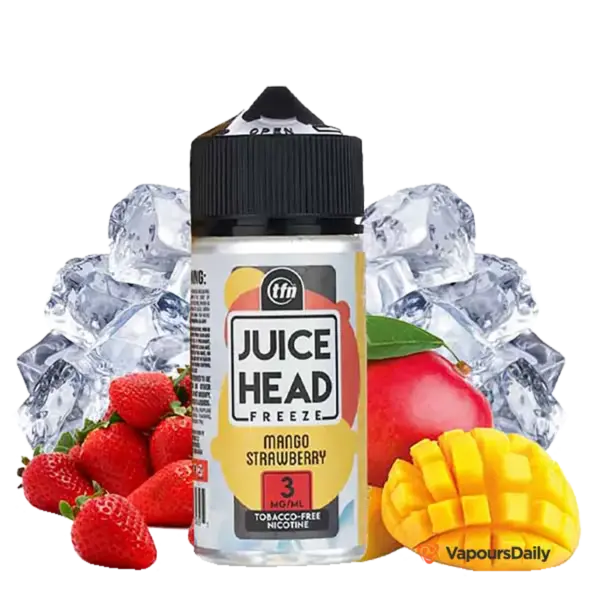 خرید جویس انبه توت فرنگی یخ جویس هد JUICE HEAD TFN MANGO STRAWBERRY