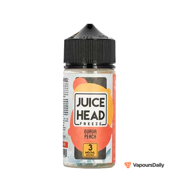 خرید جویس هلو گوآوا یخ JUICE HEAD FREEZE GUAVA PEACH