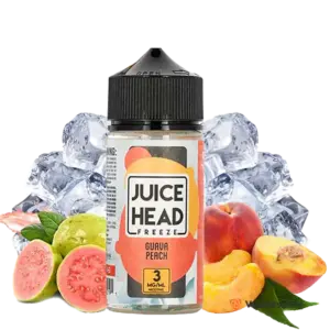 خرید جویس هلو گوآوا یخ JUICE HEAD FREEZE GUAVA PEACH