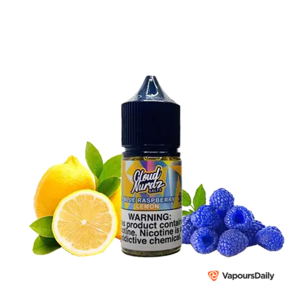 خرید سالت کلود نوردز تمشک آبی لیمو CLOUD NURDZ BLUE RASPBERRY LEMON