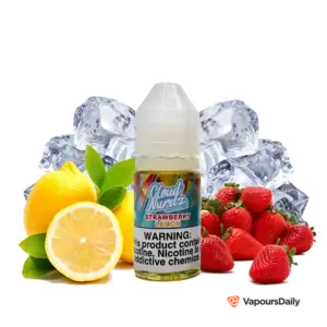 خرید سالت کلود نوردز لیمو توت فرنگی یخ CLOUD NURDZ ICED STRAWBERRY LEMON