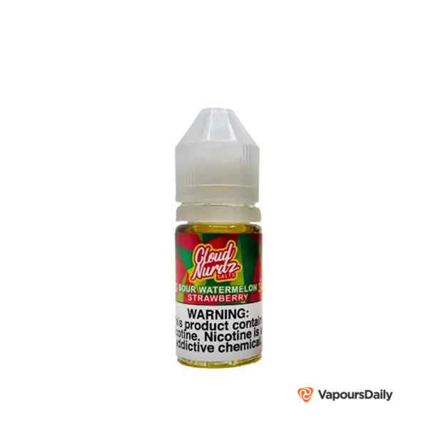 خرید سالت کلود نوردز هندوانه توت فرنگیCLOUD NURDZ SOUR WATERMELON STRAWBERRY