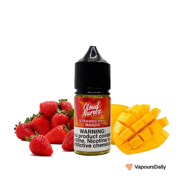 خرید سالت کلود نوردز توت فرنگی انبهCLOUD NURDZ STRAWBERRY MANGO