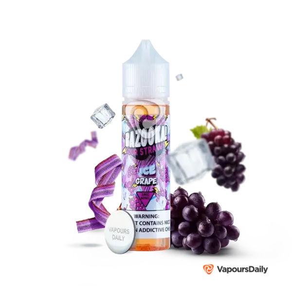 خرید جویس بازوکا انگور یخ BAZOOKA GRAPE ICE