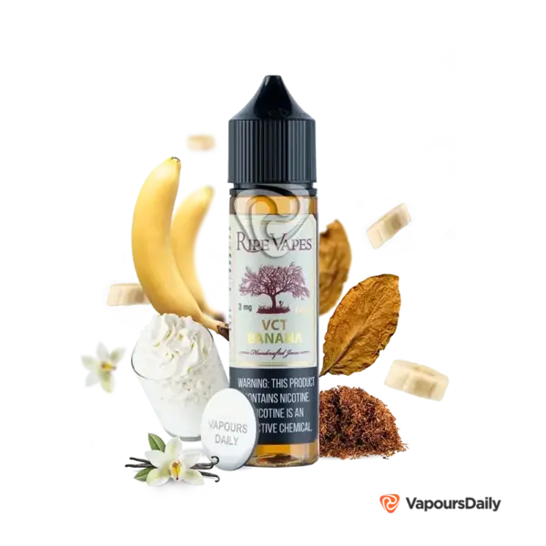 خرید جویس رایپ ویپز تنباکو کاستارد موز RIPE VAPES VCT BANANA