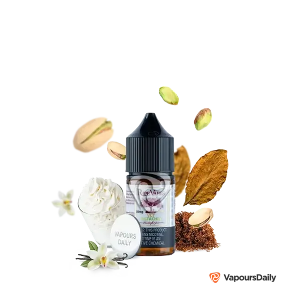 خرید سالت رایپ ویپز تنباکو کاستارد پسته RIPE VAPES VCT PISTACHIO