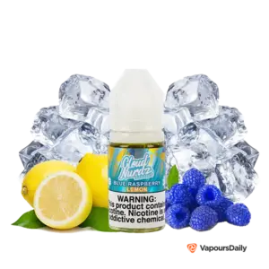 خرید سالت کلود نوردز تمشک آبی لیمو یخ CLOUD NURDZ ICED BLUE RASPBERRY LEMON