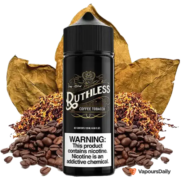 خرید جویس راتلس تنباکو قهوه RUTHLESS COFFEE TOBACCO 120ML