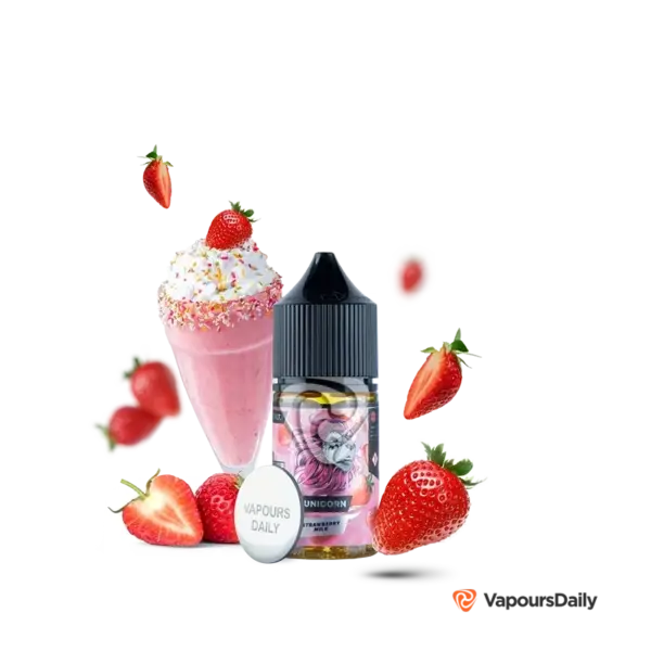 خرید سالت دکتر ویپز میلک شیک توت‌فرنگی DR.VAPES UNICORN