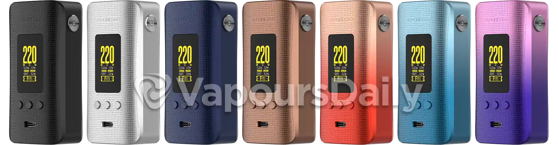 رنگ بندی ماد ویپرسو جن VAPORESSO GEN 200 MOD 200