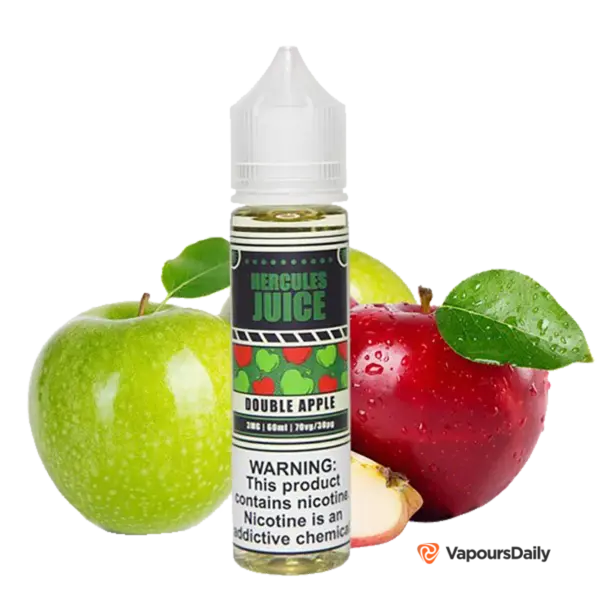 خرید جویس هرکولس دو سیب HERCULES DOUBLE APPLE 120ML