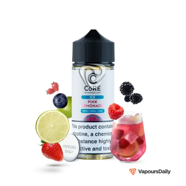 خرید جویس کُر ترکیب توت ها لیموناد یخ CORE PINK LEMONADE ICE 120ML