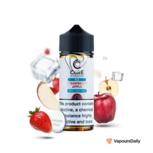 خرید جویس کُر سیب توت فرنگی یخ CORE STRAWBERRY APPLE ICE 120ML