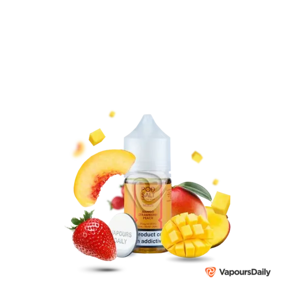 خرید سالت پاد سالت انبه توت‌فرنگی Pod Salt Mango Strawberry Peach