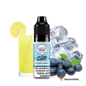 خرید سالت بلوبری لیموناد یخ DINNER LADY BLUEBERRY LEMONADE ICE 10ML