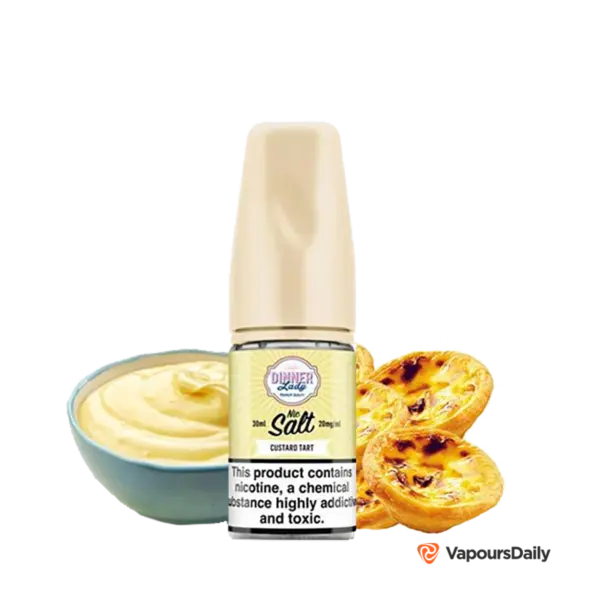 خرید سالت دینرلیدی تارت کاستارد DINNER LADY CUSTARD TART 30ML