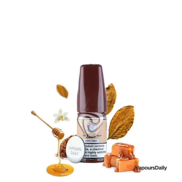 خرید سالت دینرلیدی تنباکو کارامل وانیل DINNER LADY CARAMEL TOBACCO 30ML