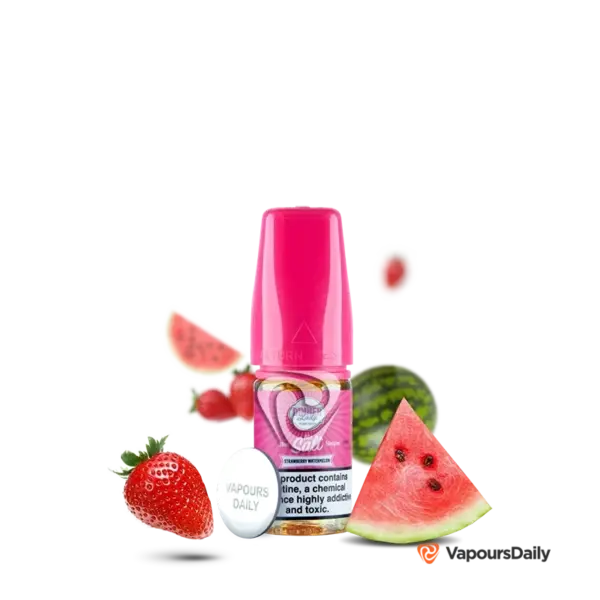 خرید سالت هندوانه توت فرنگی DINNER LADY STRAWBERRY WATERMELON 30ML