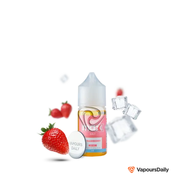 خرید سالت نیکد توت فرنگی یخ NKD MAX STRAWBERRY ICE