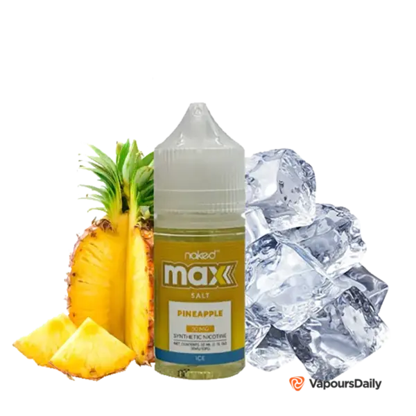 خرید سالت نیکد آناناس یخ NKD MAX PINEAPPLE ICE