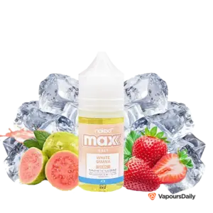 خرید سالت نیکد گواوا توت فرنگی یخ NKD MAX WHITE GUAVA ICE