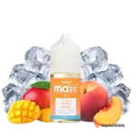 خرید سالت نیکد انبه هلو یخ NKD MAX PEACH MANGO ICE