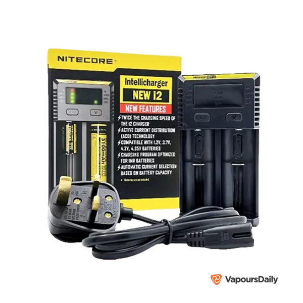 خرید شارژر دوتایی آی 2 نایتکور NITECORE NEW I2