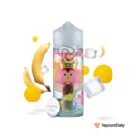 خرید جویس آدامس بادکنکی موز یخ DR.VAPES BUBBLEGUM KINGS BANANA ICE 120ML