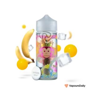 خرید جویس آدامس بادکنکی موز یخ DR.VAPES BUBBLEGUM KINGS BANANA ICE 120ML