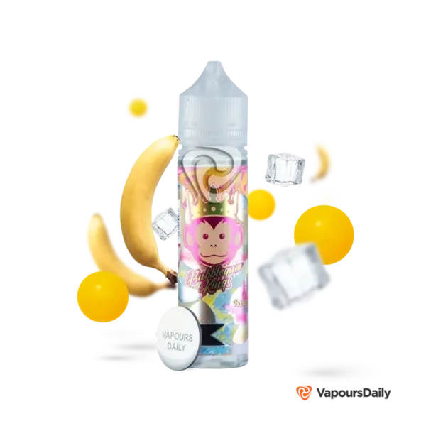 خرید جویس آدامس بادکنکی موز یخ DR.VAPES BUBBLEGUM KINGS BANANA ICE 60ML