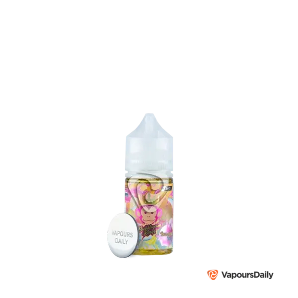 خرید سالت آدامس بادکنکی موز یخ DR.VAPES BUBBLEGUM KINGS BANANA ICE 30ML