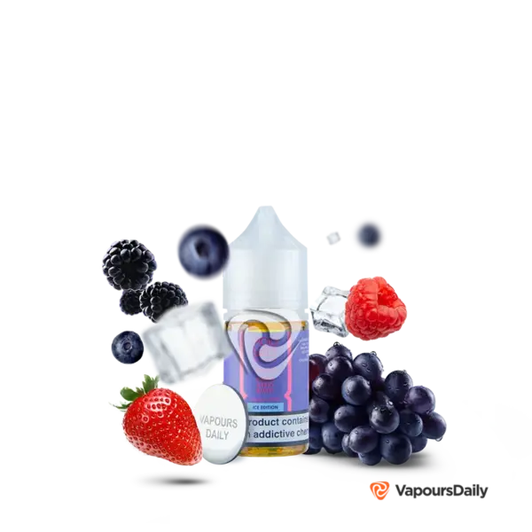 خرید سالت پاد سالت انگور بلوبری یخ POD SALT GRAPE BERRY BURST