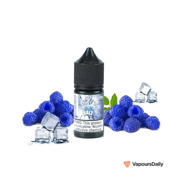 خرید سالت نیکوتین تمشک آبی یخ رول آپز (30میل) ROLL UPZ BLUE RASPBERRY ICE