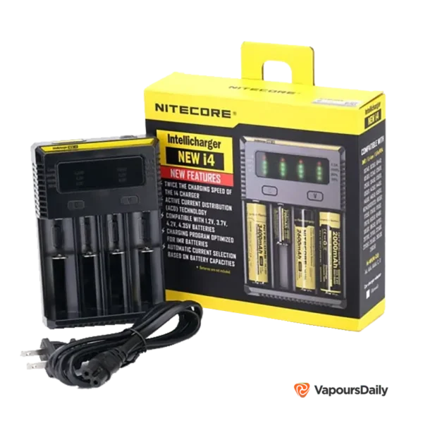 خرید شارژر نایت کور آی4 جدید NITECORE NEW I4 CHARGER