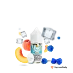 خرید سالت کلود نوردز هلو تمشک آبی یخ CLOUD NURDZ ICED PEACH BLUE RASBERRY