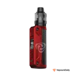 خرید ویپ لاست ویپ تلیما سولو LOST VAPE THELEMA SOLO 100W رنگ Matt Red Carbon Fiber