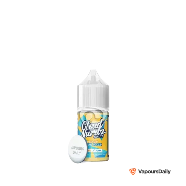 خرید سالت هلو تمشک کلود نوردز (30میل) CLOUD NURDZ PEACH BLUERAZZ