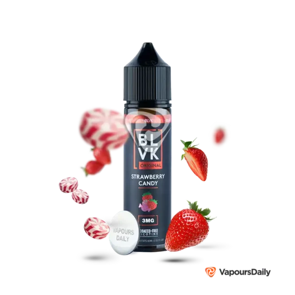 خرید جویس بی ال وی کی آب نبات توت فرنگی BLVK STRAWBERRY CANDY