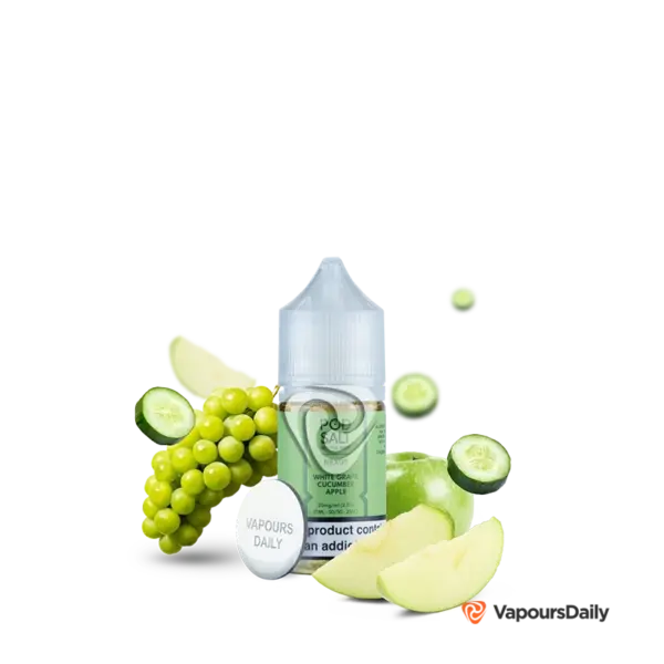 خرید سالت انگور سیب یخ (30 میل) pod salt white grape cucumber apple ice