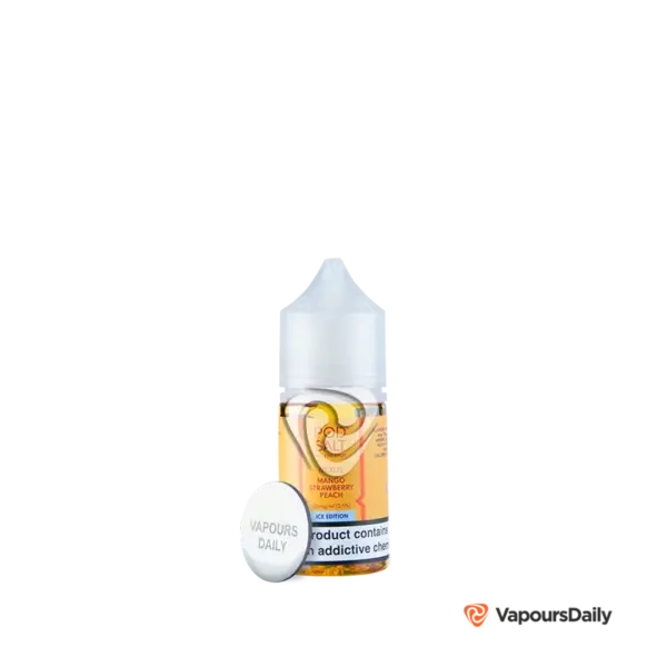 خرید سالت پاد سالت انبه توت فرنگی یخ (30میل) POD SALT MANGO STRAWBERRY PEACH ICE