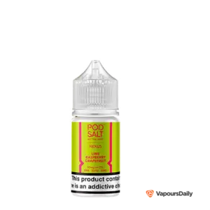 خرید سالت لیمو تمشک یخ (30 میل) Pod Salt Lime Raspberry Grapefruit Ice