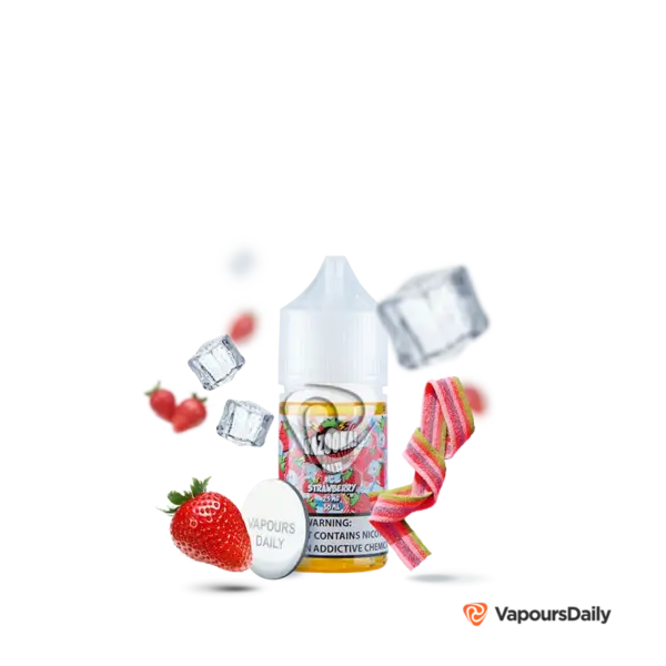 خرید سالت بازوکا توت فرنگی یخ BAZOOKA STRAWBERRY ICE